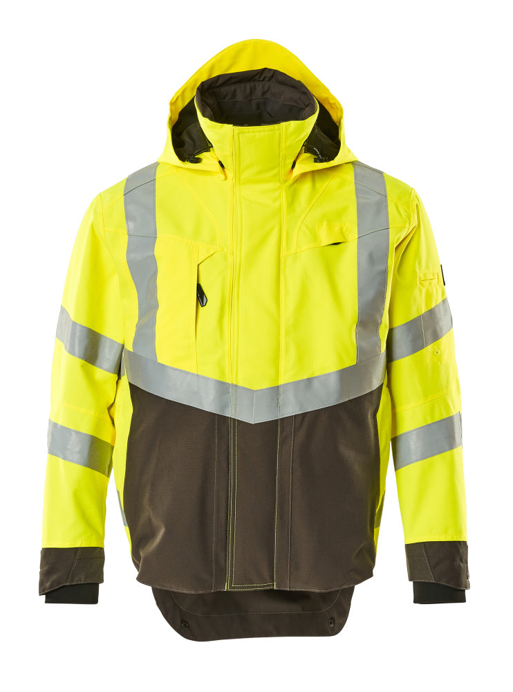 MASCOT SAFE SUPREME Hard Shell Jacke - Hi-vis Gelb/Dunkelanthrazit