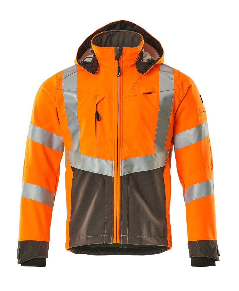MASCOT SAFE SUPREME Softshell Jacke - Hi-vis Orange/Dunkelanthrazit