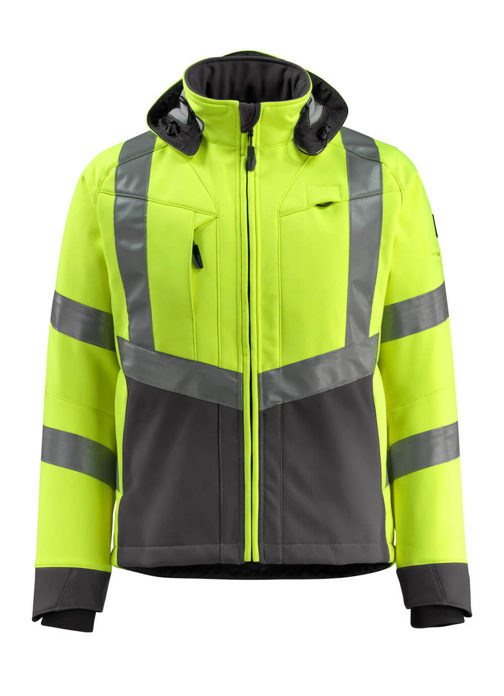MASCOT SAFE SUPREME Softshell Jacke - Hi-vis Gelb/Dunkelanthrazit