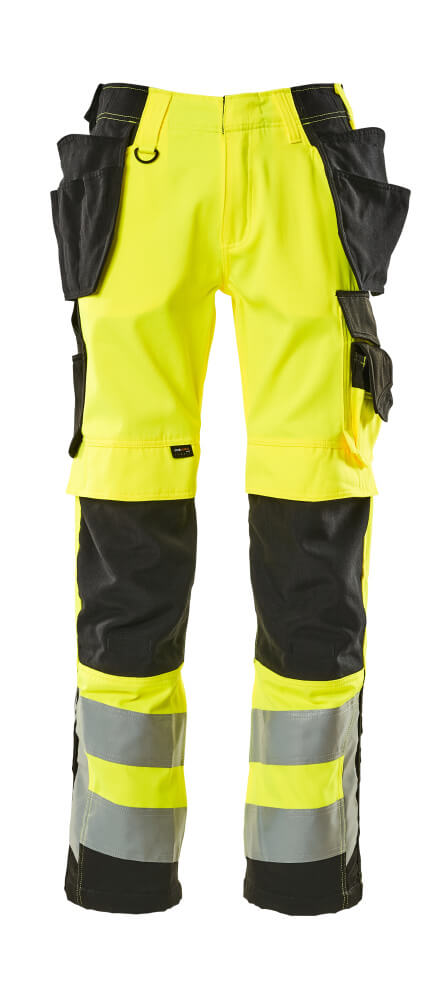 MASCOT SAFE SUPREME Hose mit Hängetaschen - Hi-vis Gelb/Schwarz