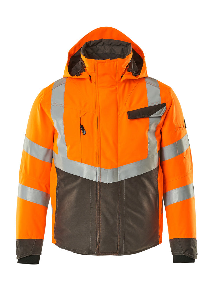 MASCOT SAFE SUPREME Winterjacke - Hi-vis Orange/Dunkelanthrazit