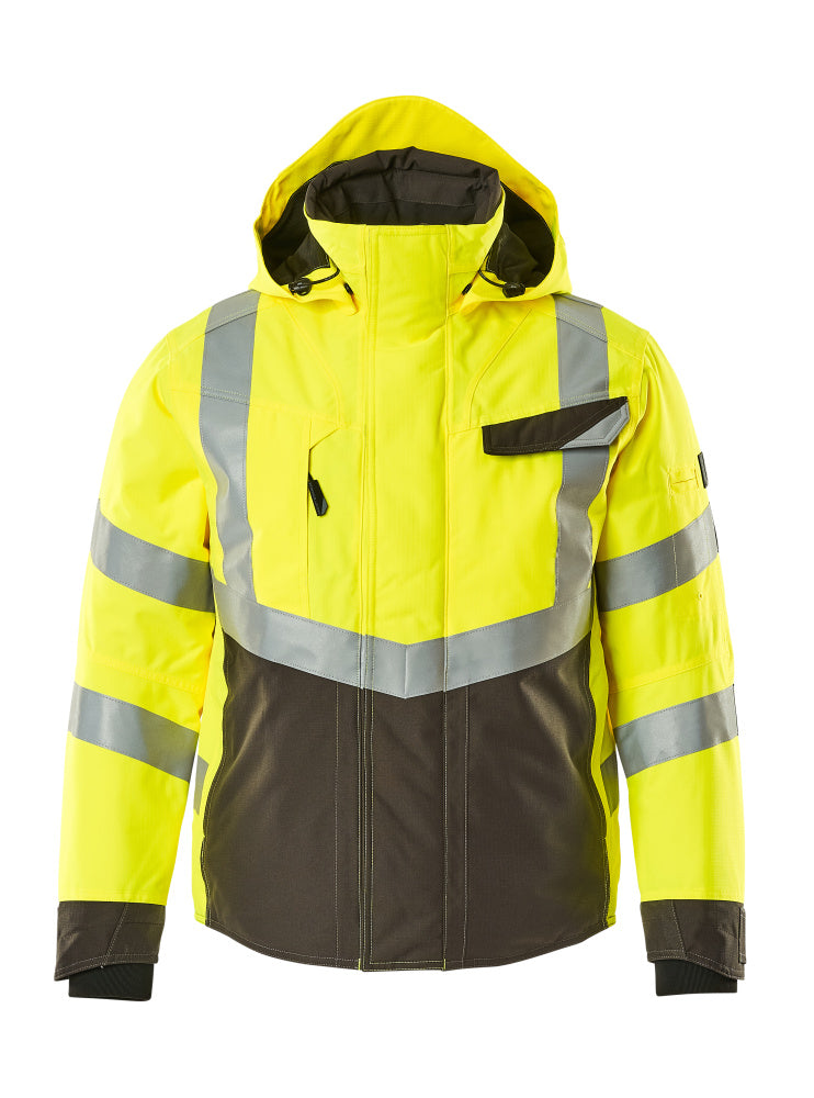 MASCOT SAFE SUPREME Winterjacke - Hi-vis Gelb/Dunkelanthrazit