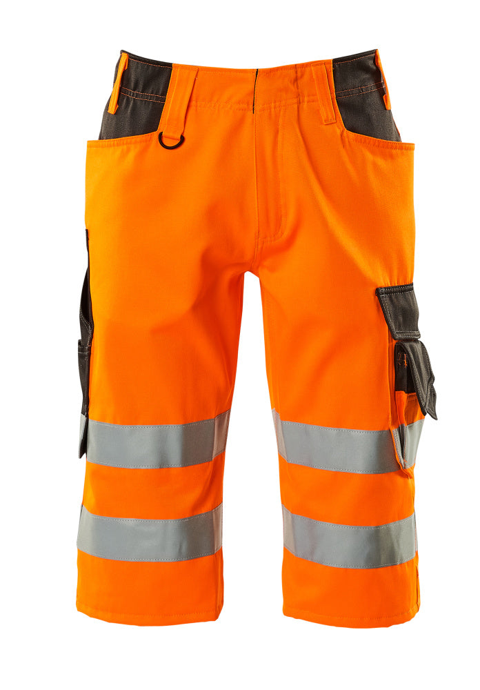 MASCOT SAFE SUPREME Shorts, lang - Hi-vis Orange/Dunkelanthrazit