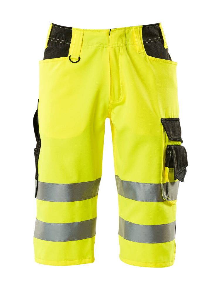 MASCOT SAFE SUPREME Shorts, lang - Hi-vis Gelb/Schwarz