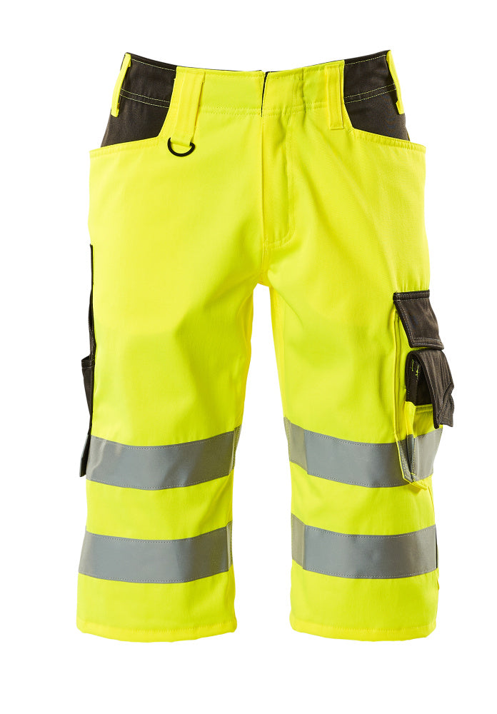 MASCOT SAFE SUPREME Shorts, lang - Hi-vis Gelb/Dunkelanthrazit
