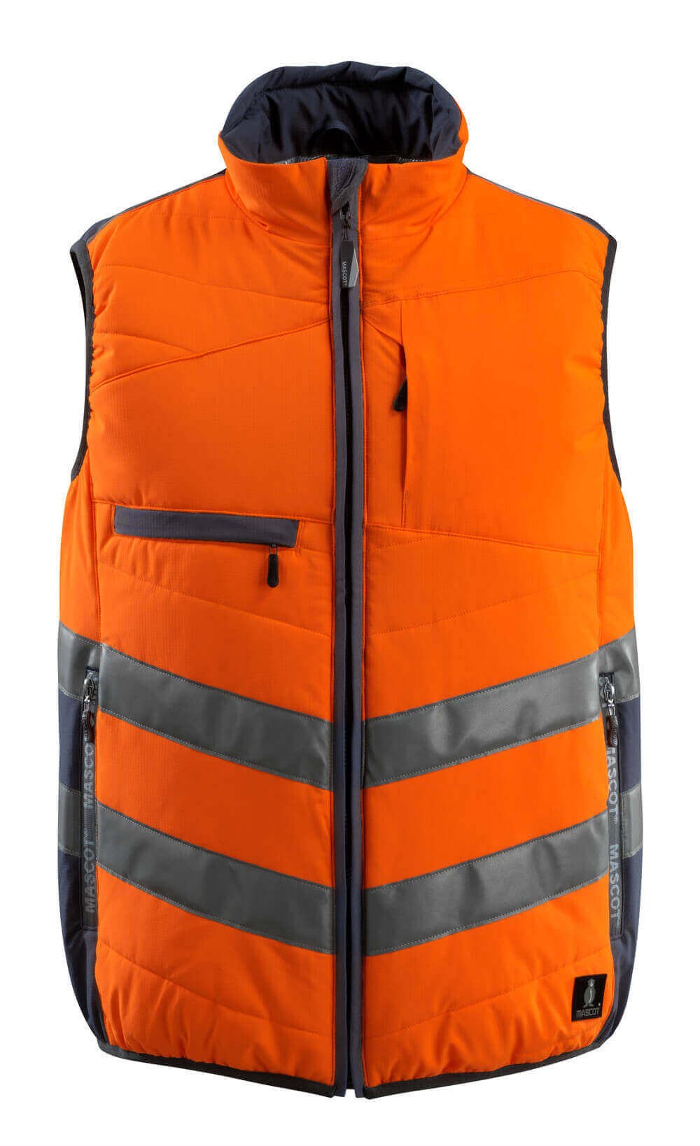 MASCOT SAFE SUPREME Winterweste - Hi-vis Orange/Schwarzblau