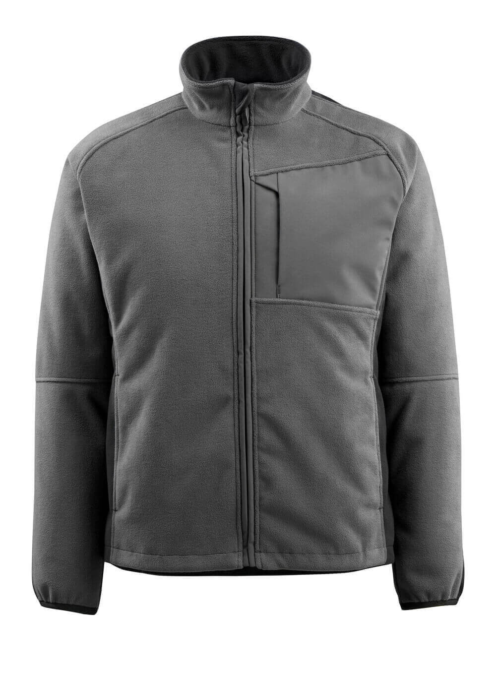 MASCOT UNIQUE Fleecejacke - Dunkelanthrazit/Schwarz