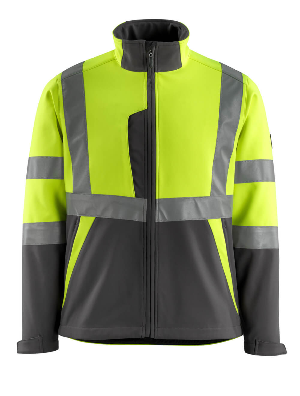 MASCOT SAFE LIGHT Softshell Jacke - Hi-vis Gelb/Dunkelanthrazit