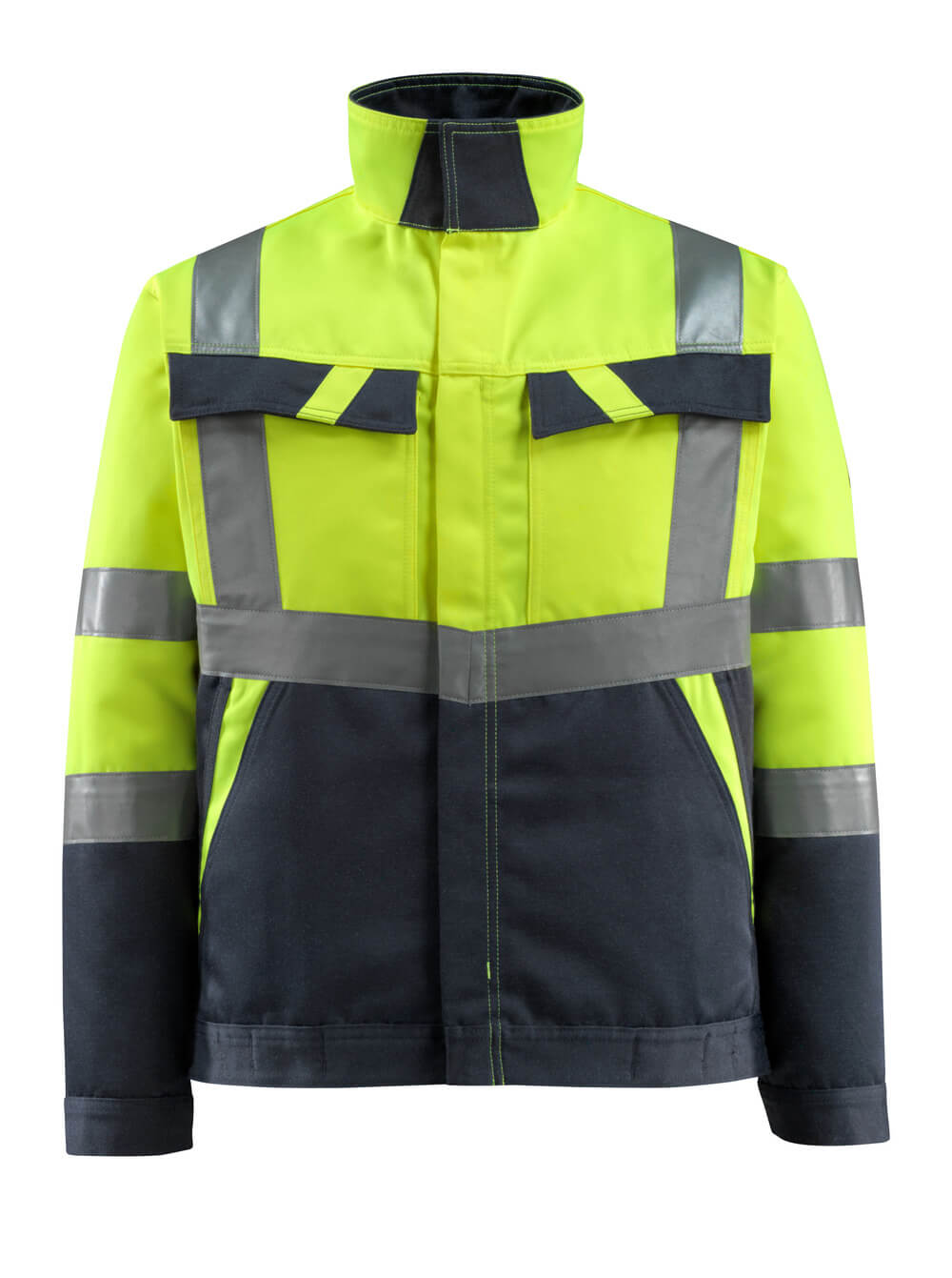 MASCOT SAFE LIGHT Jacke - Hi-vis Gelb/Schwarzblau