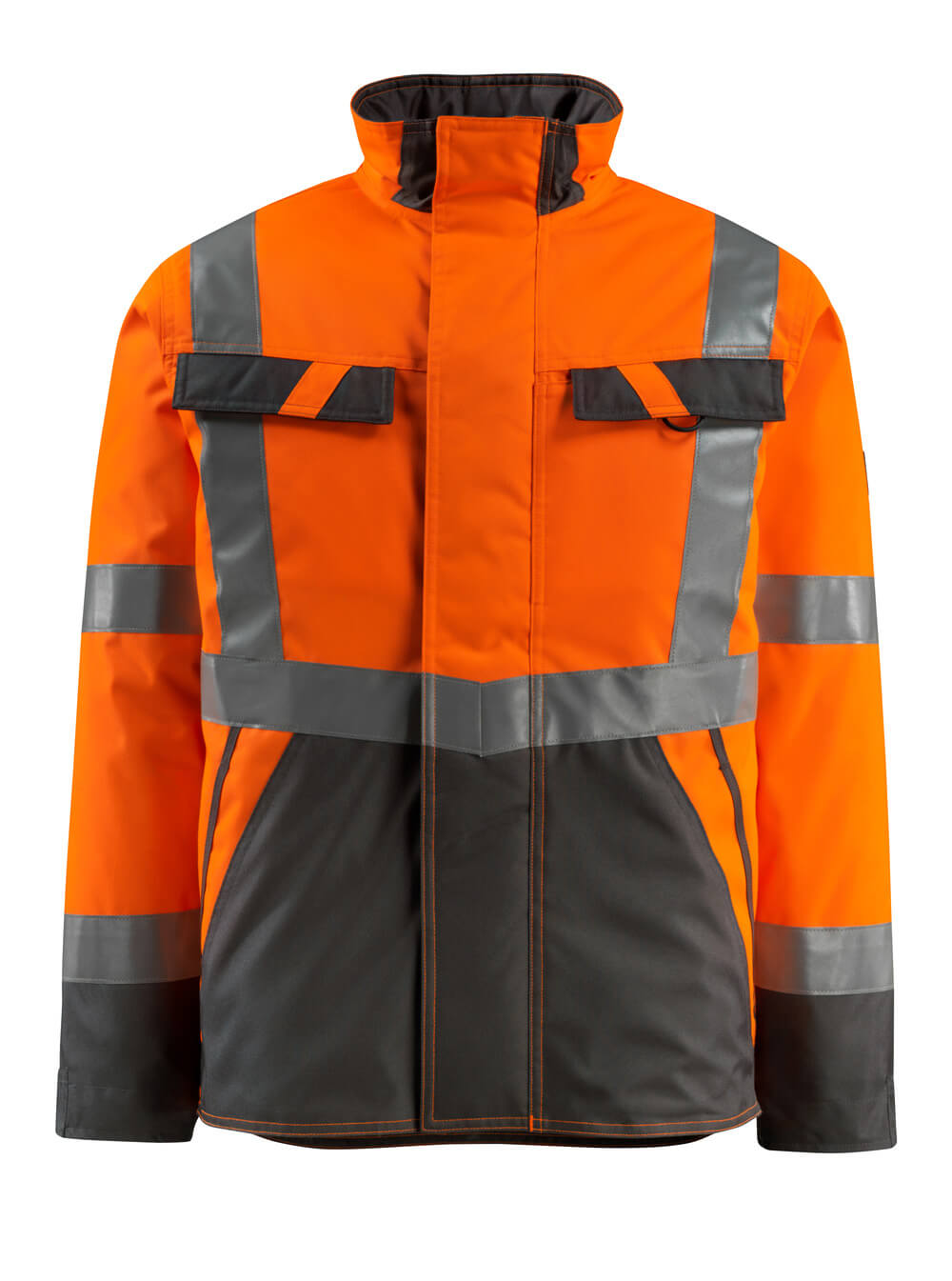 MASCOT SAFE LIGHT Winterjacke - Hi-vis Orange/Dunkelanthrazit