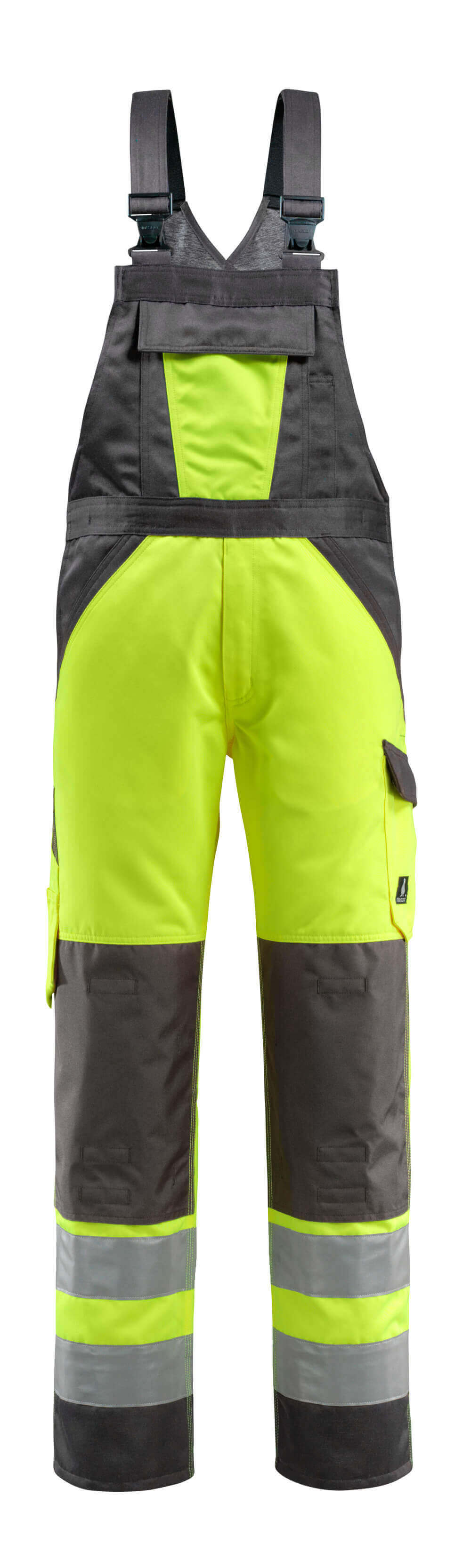 MASCOT SAFE LIGHT Latzhose mit Knietaschen - Hi-vis Gelb/Dunkelanthrazit