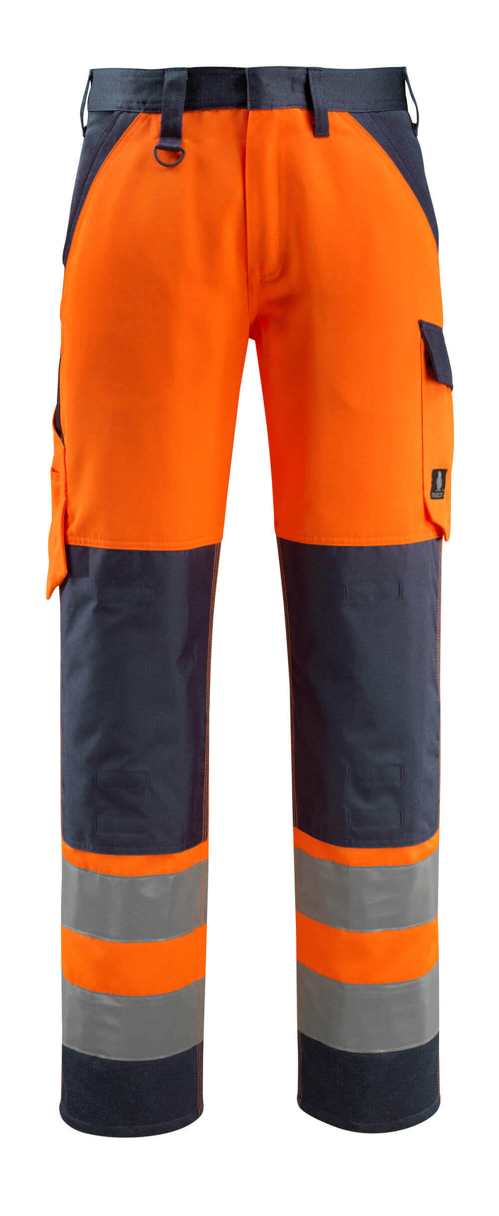 MASCOT SAFE LIGHT Hose mit Knietaschen - Hi-vis Orange/Schwarzblau