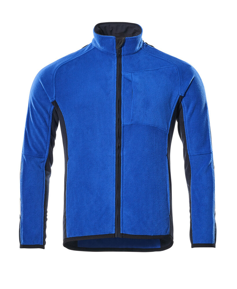 MASCOT UNIQUE Fleecejacke - Kornblau/Schwarzblau