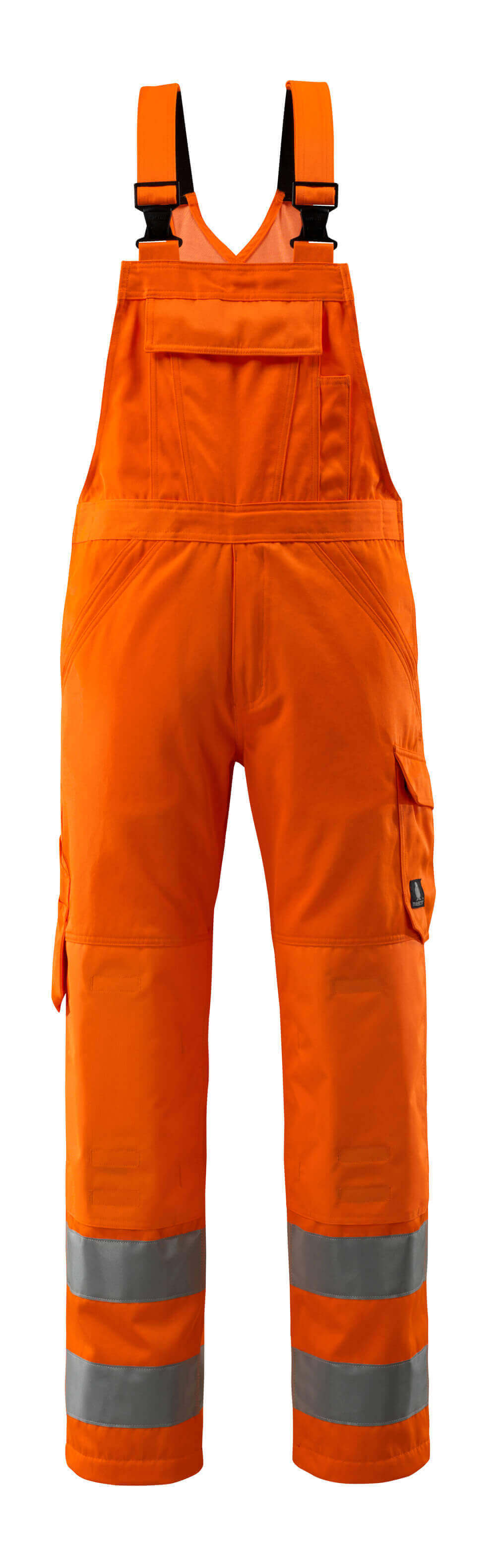MASCOT SAFE LIGHT Latzhose mit Knietaschen - Hi-vis Orange