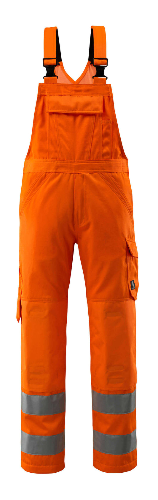 MASCOT SAFE LIGHT Latzhose mit Knietaschen - Hi-vis Orange