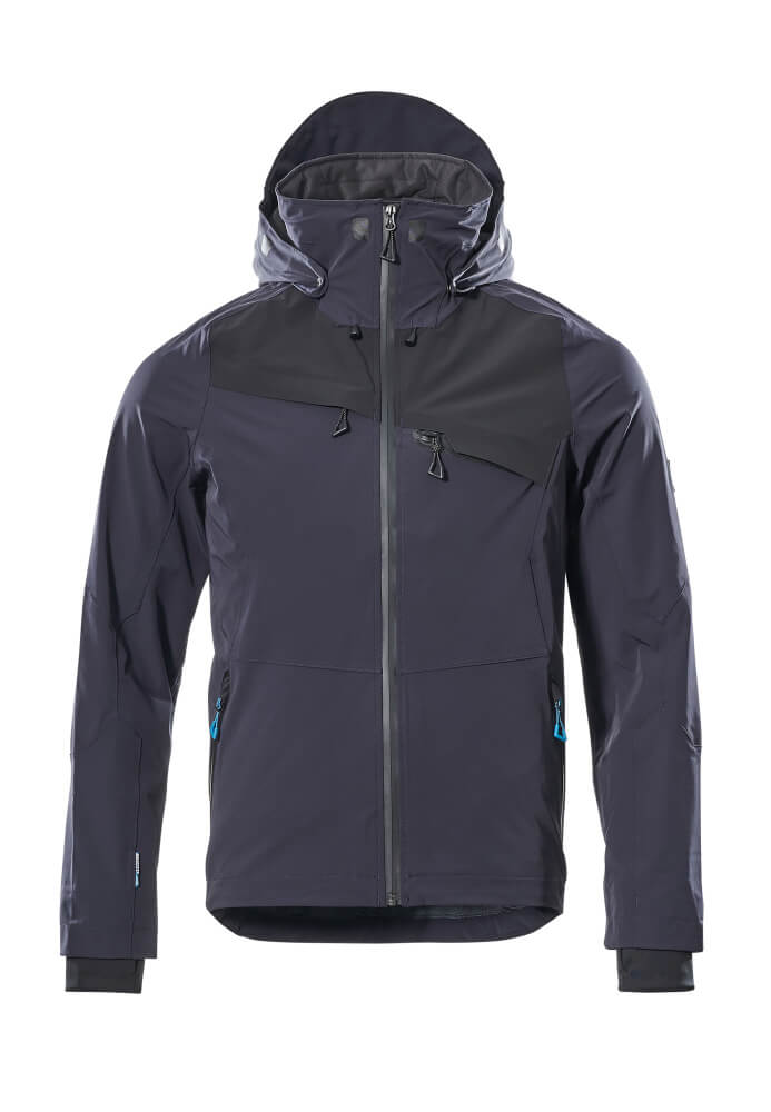 MASCOT ADVANCED Hard Shell Jacke - Schwarzblau/Schwarz
