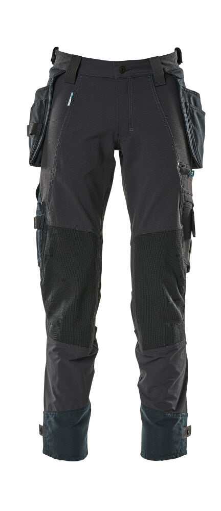 MASCOT ADVANCED Hose mit Hängetaschen - Schwarzblau