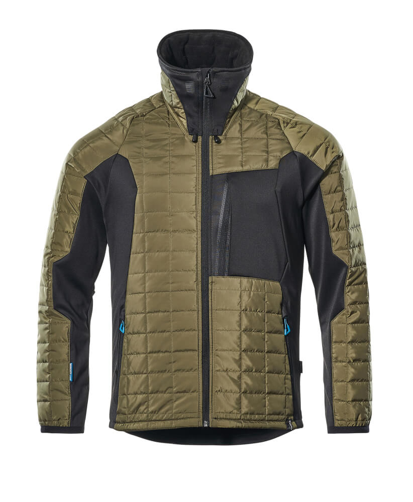 MASCOT ADVANCED Thermojacke - Moosgrün/Schwarz