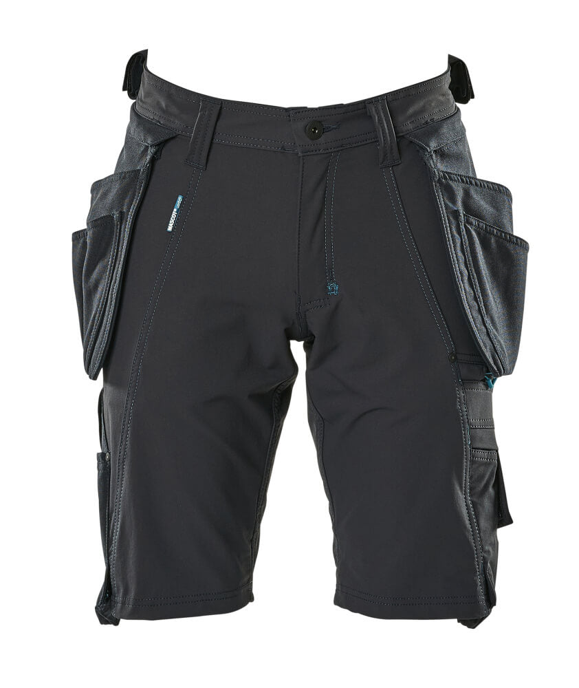 MASCOT ADVANCED Shorts mit Hängetaschen - Schwarzblau
