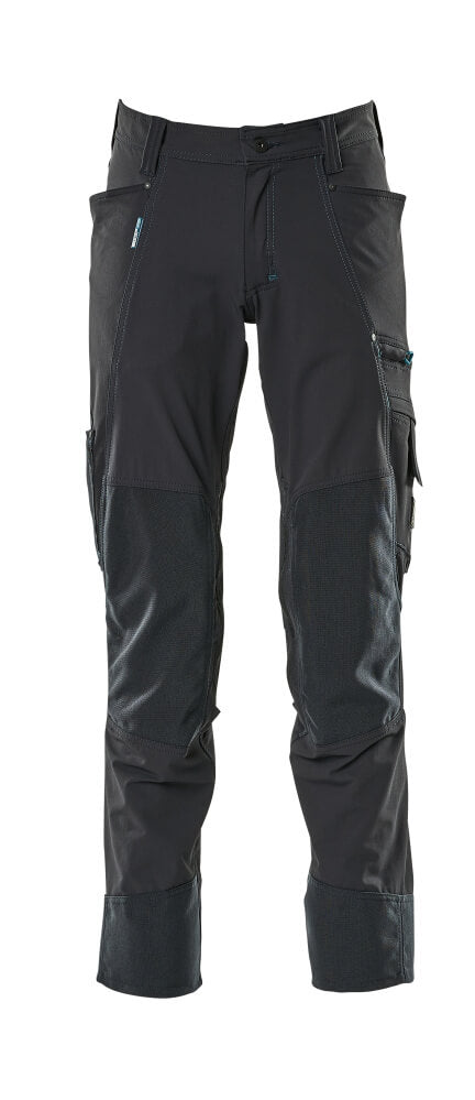 MASCOT ADVANCED Hose mit Knietaschen - Schwarzblau