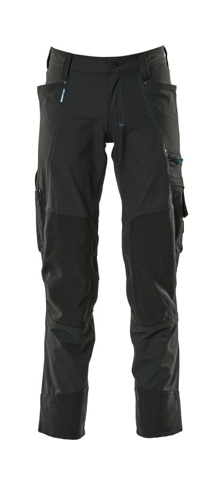 MASCOT ADVANCED Hose mit Knietaschen - Schwarz