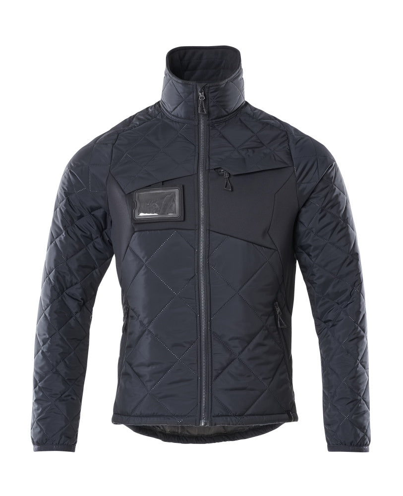 MASCOT ACCELERATE Thermojacke - Schwarzblau meliert