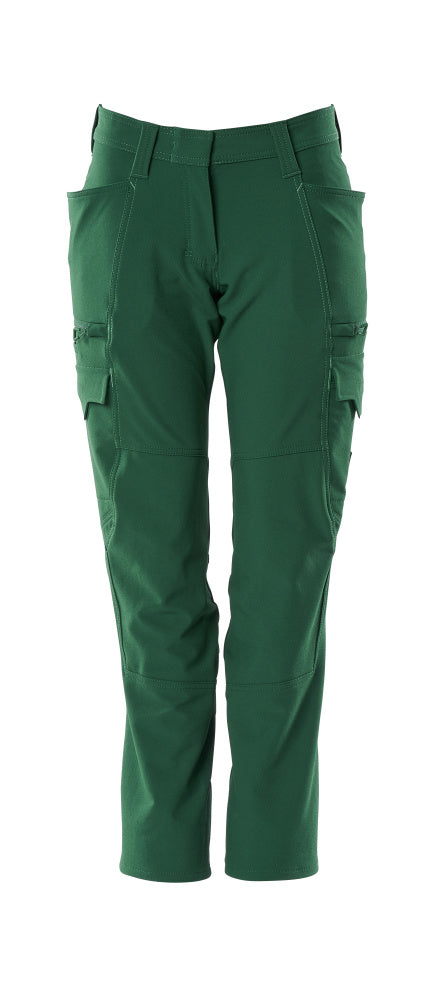 MASCOT ACCELERATE Hose mit Schenkeltaschen - Grün