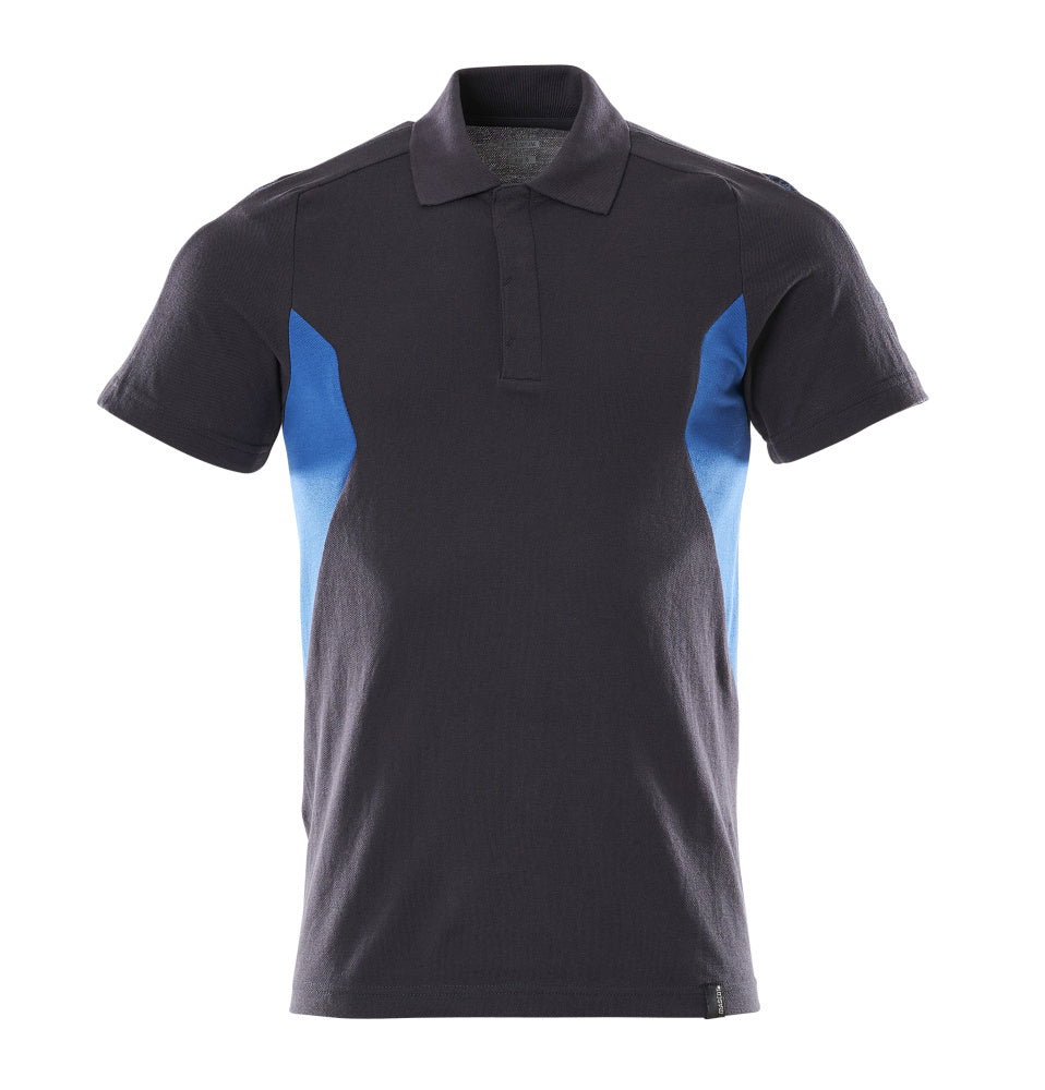 MASCOT ACCELERATE Polo-Shirt - Schwarzblau/Azurblau
