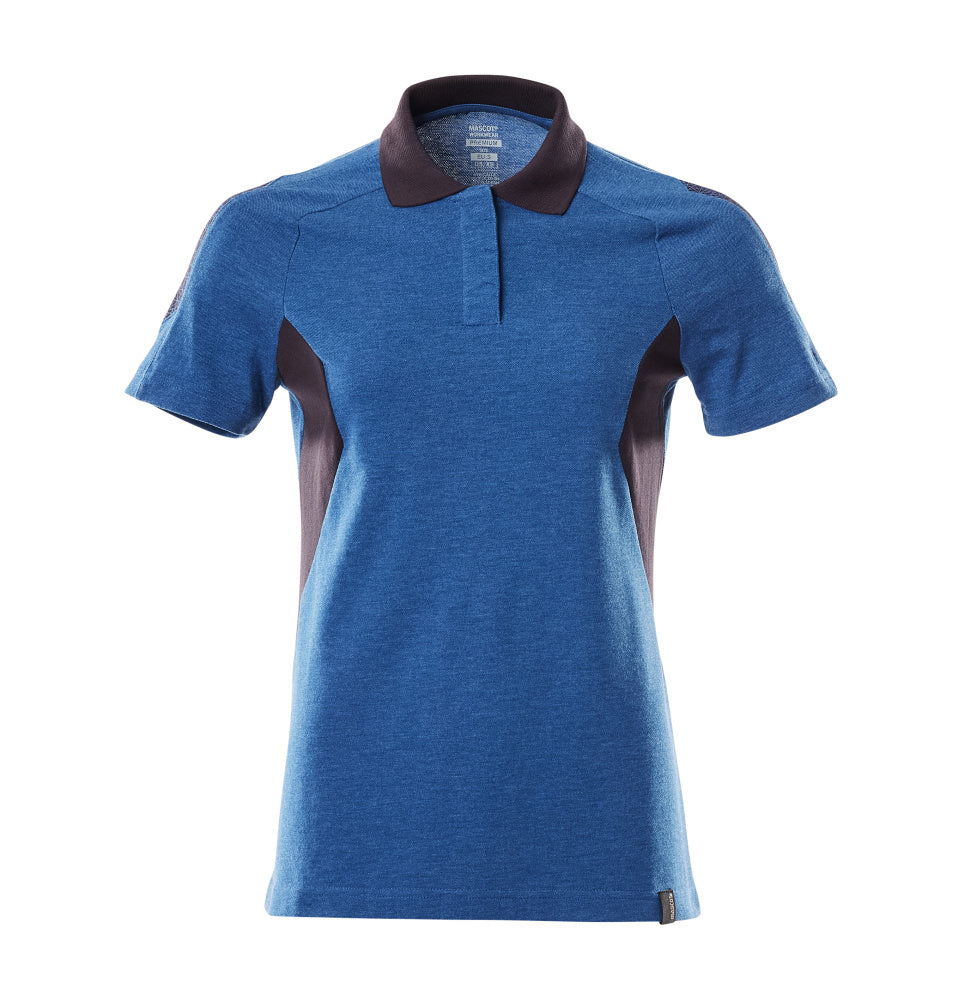 MASCOT ACCELERATE Polo-Shirt - Azurblau/Schwarzblau