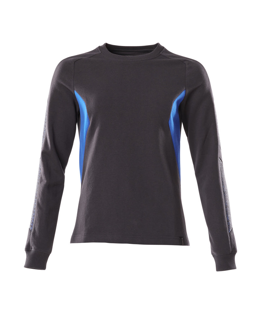 MASCOT ACCELERATE Sweatshirt - Schwarzblau/Azurblau