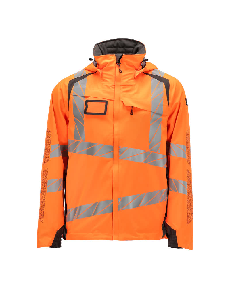MASCOT ACCELERATE SAFE Hard Shell Jacke - Hi-vis Orange/Dunkelanthrazit