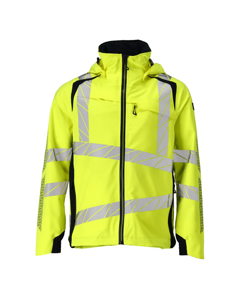 MASCOT ACCELERATE SAFE Hard Shell Jacke - Hi-vis Gelb/Schwarzblau