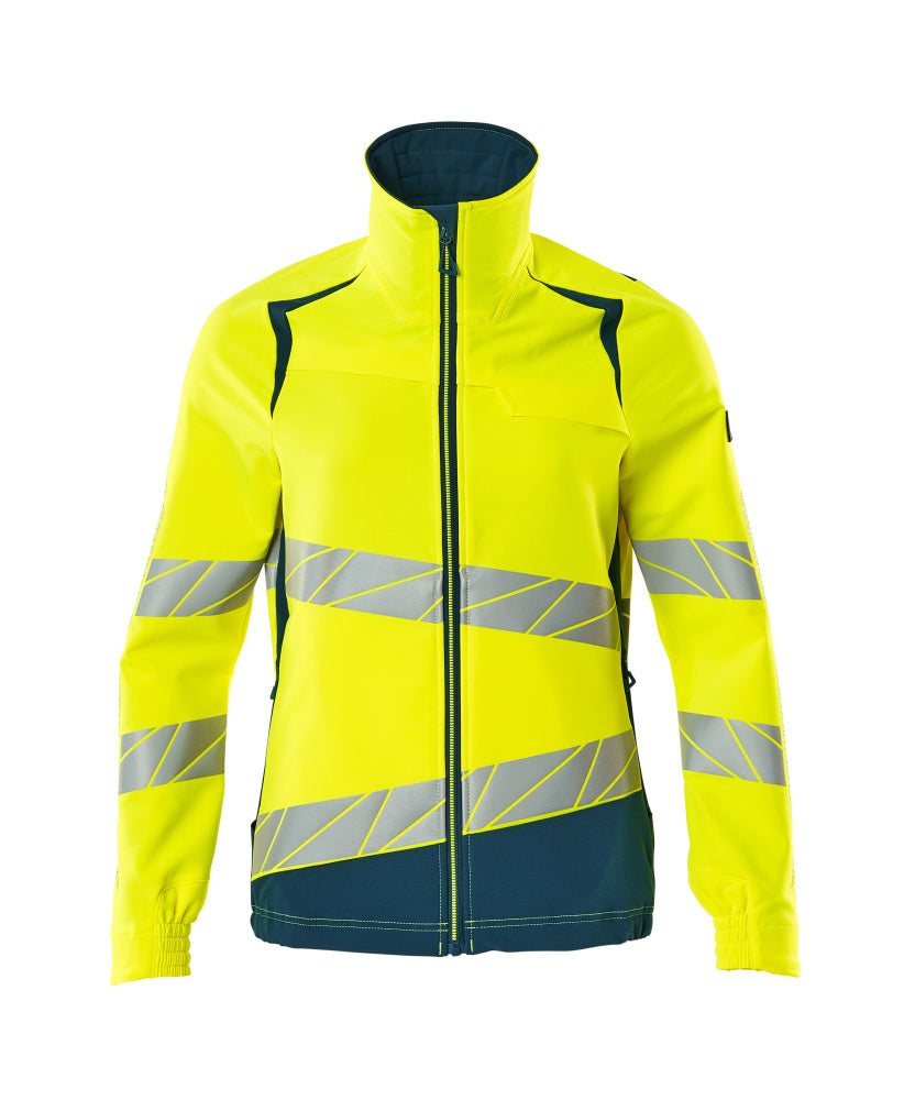 MASCOT ACCELERATE SAFE Jacke - Hi-vis Gelb/Dunkelpetroleum