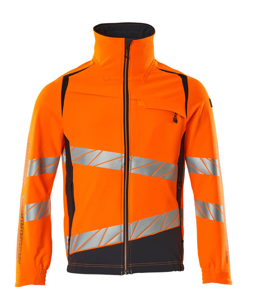 MASCOT ACCELERATE SAFE Jacke - Hi-vis Orange/Schwarzblau