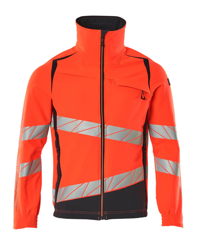 MASCOT ACCELERATE SAFE Jacke - Hi-vis Rot/Schwarzblau