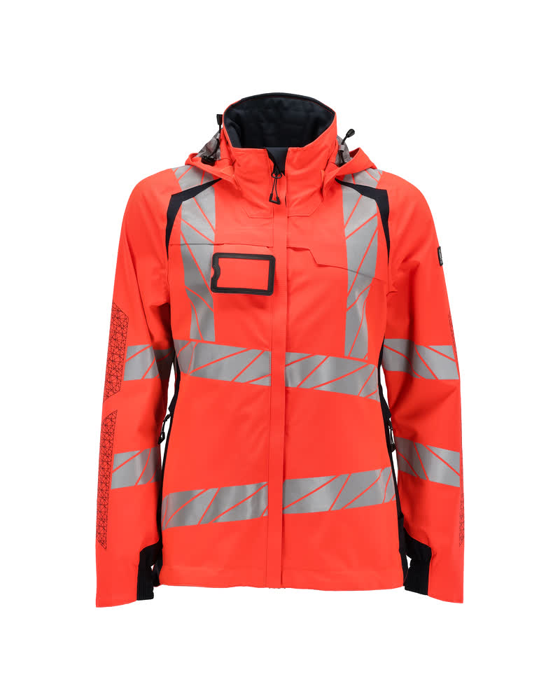 MASCOT ACCELERATE SAFE Hard Shell Jacke - Hi-vis Rot/Schwarzblau
