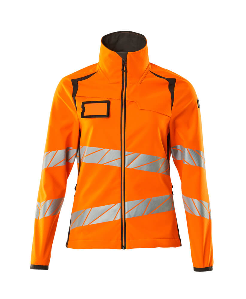 MASCOT ACCELERATE SAFE Softshell Jacke - Hi-vis Orange/Dunkelanthrazit