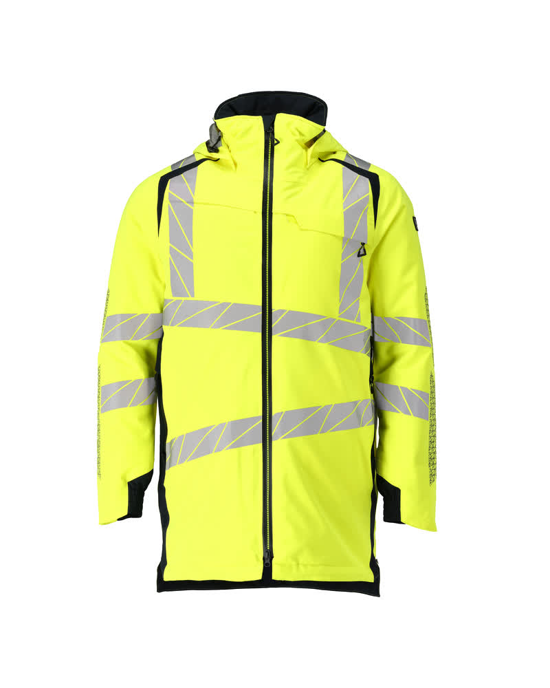 MASCOT ACCELERATE SAFE Parka - Hi-vis Gelb/Schwarzblau