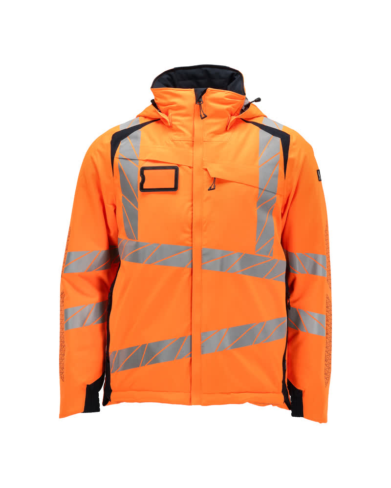 MASCOT ACCELERATE SAFE Winterjacke - Hi-vis Orange/Schwarzblau