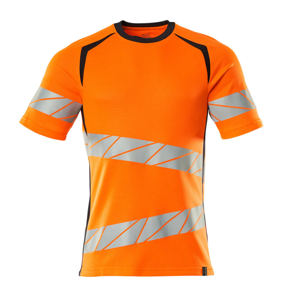 MASCOT ACCELERATE SAFE T-Shirt - Hi-vis Orange/Schwarzblau