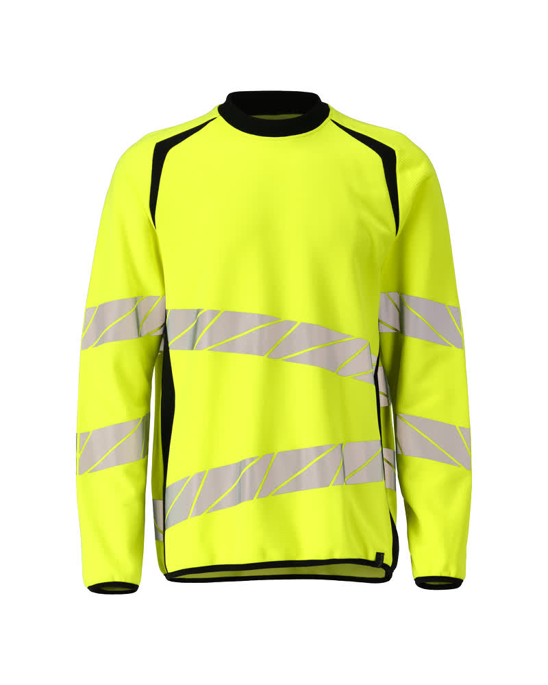 MASCOT ACCELERATE SAFE Sweatshirt - Hi-vis Gelb/Schwarz