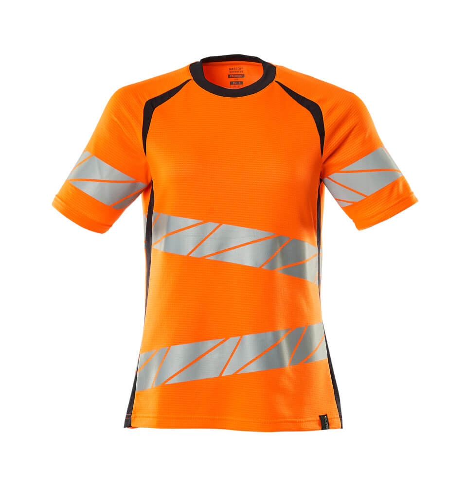 MASCOT ACCELERATE SAFE T-Shirt - Hi-vis Orange/Schwarzblau