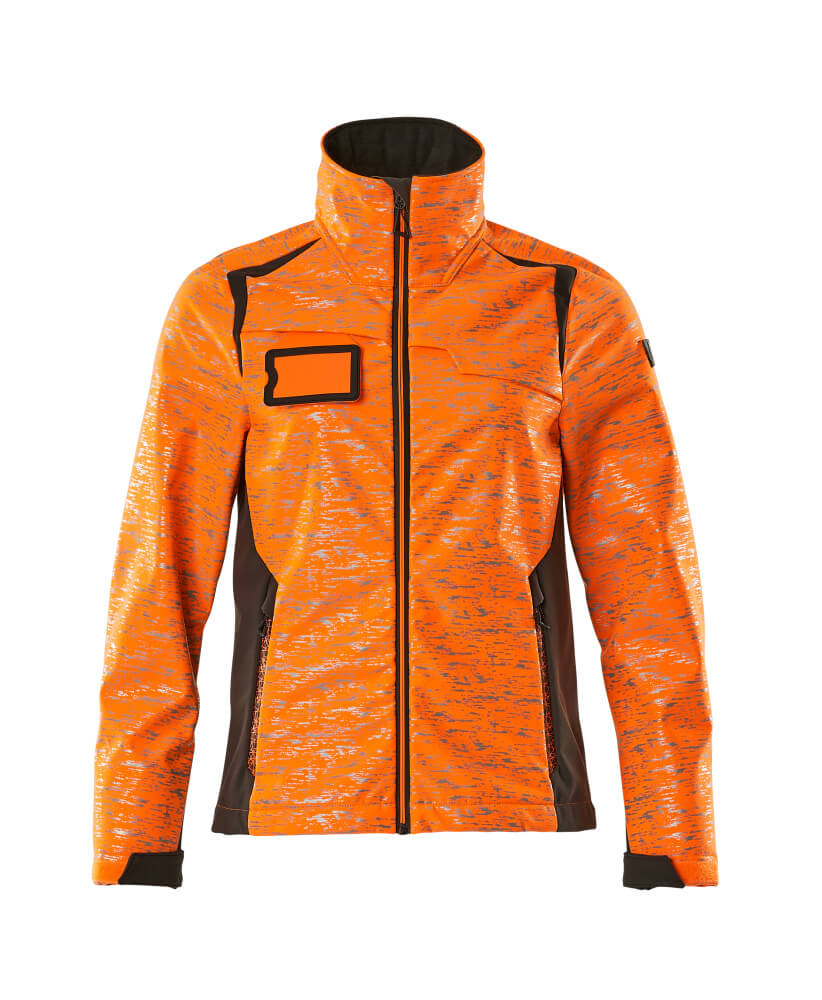 MASCOT ACCELERATE SAFE Softshell Jacke - Hi-vis Orange/Dunkelanthrazit