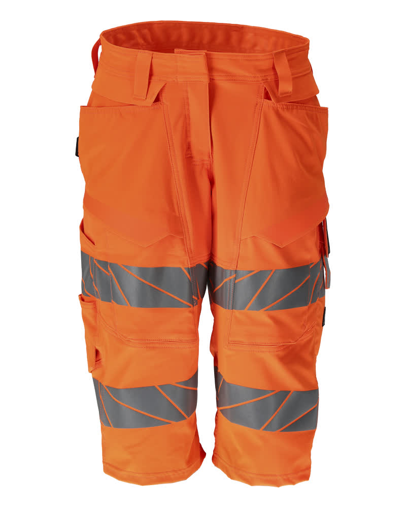 MASCOT ACCELERATE SAFE Shorts, lang - Hi-vis Orange