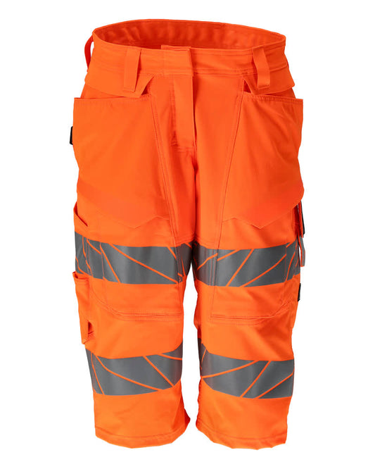 MASCOT ACCELERATE SAFE Shorts, lang - Hi-vis Orange