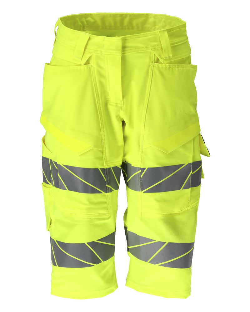 MASCOT ACCELERATE SAFE Shorts, lang - Hi-vis Gelb