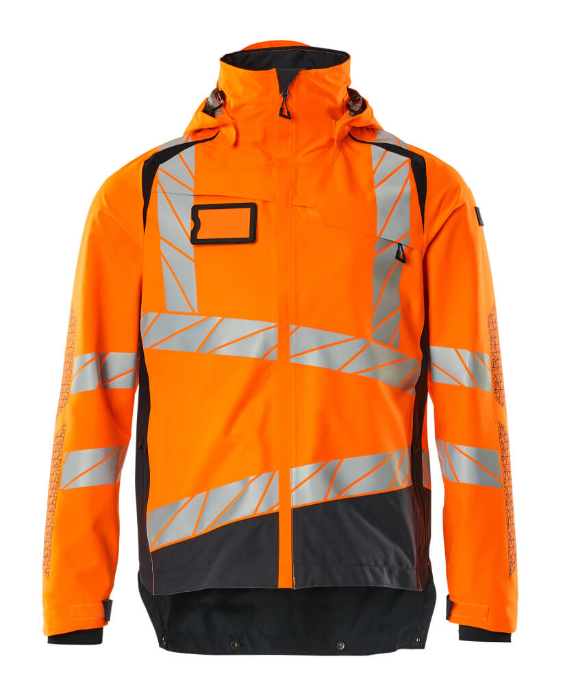 MASCOT ACCELERATE SAFE Hard Shell Jacke - Hi-vis Orange/Schwarzblau