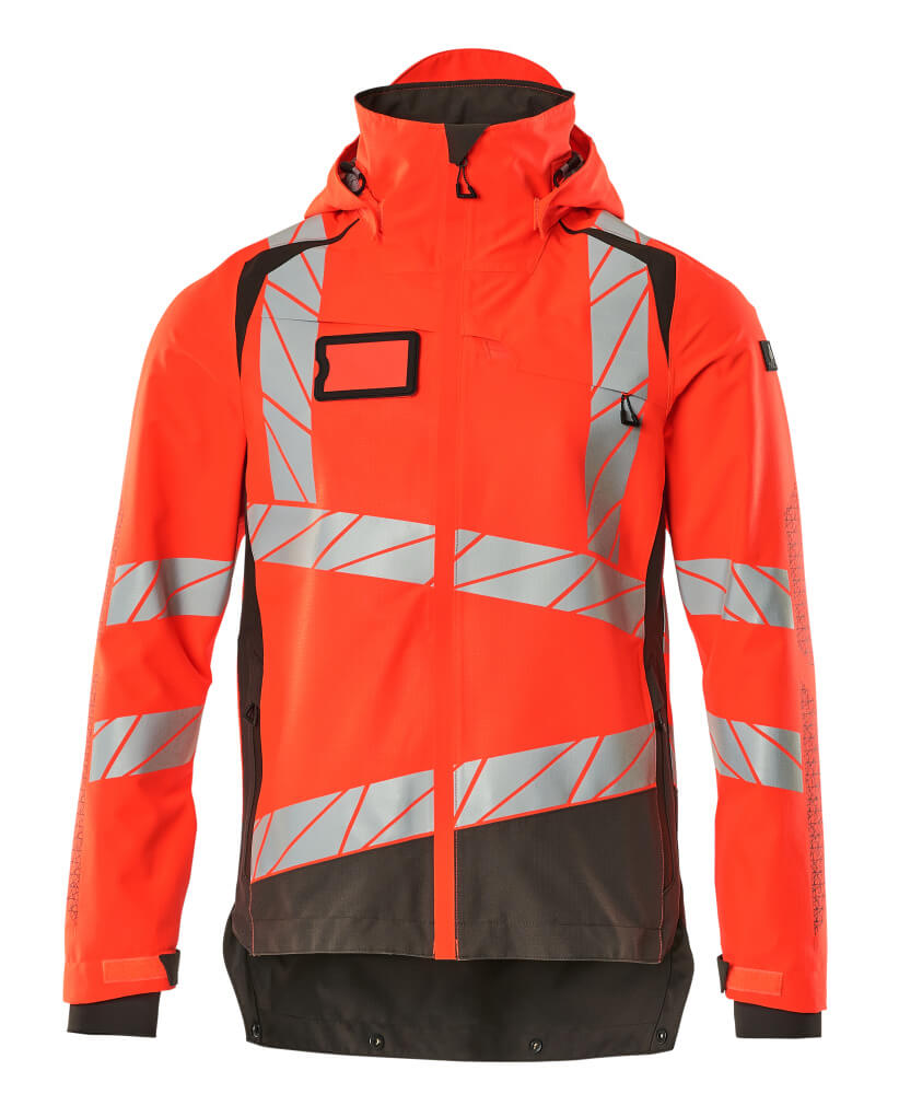 MASCOT ACCELERATE SAFE Hard Shell Jacke - Hi-vis Rot/Dunkelanthrazit
