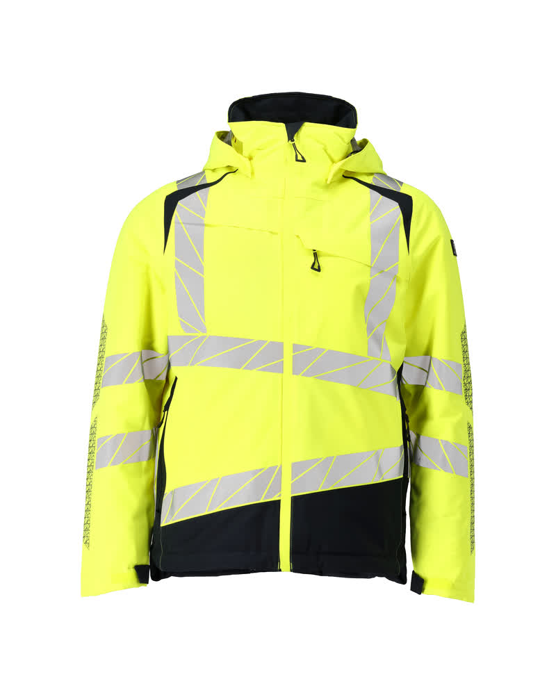 MASCOT ACCELERATE SAFE Winterjacke - Hi-vis Gelb/Schwarzblau