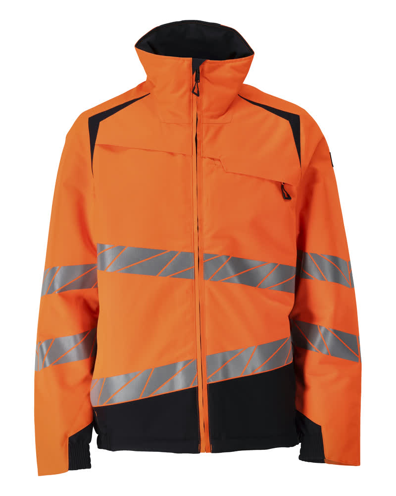 MASCOT ACCELERATE SAFE Winterjacke - Hi-vis Orange/Schwarzblau